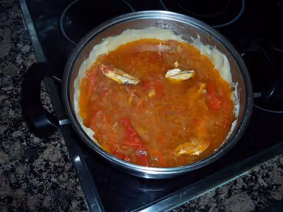Gachas — Resultado: Gachas, receta gastronómica típica del sur de España.