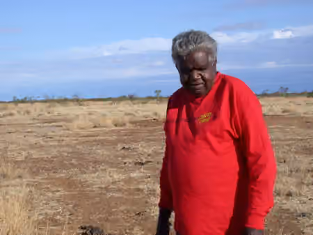 Warumungu — A Warumungu native man