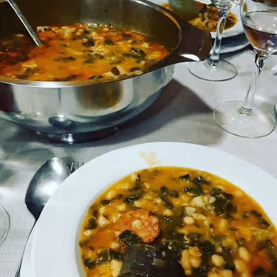 Cantabrian cuisine — Mountain Stew, a traditional Cantabrian dish (Spain).