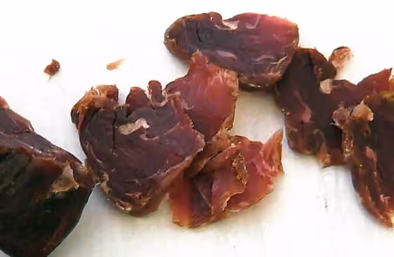 Kuivaliha — Finnish dried reindeer meat.