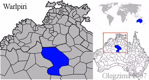 Warlpiri people — territory, where Warlpiri language is used