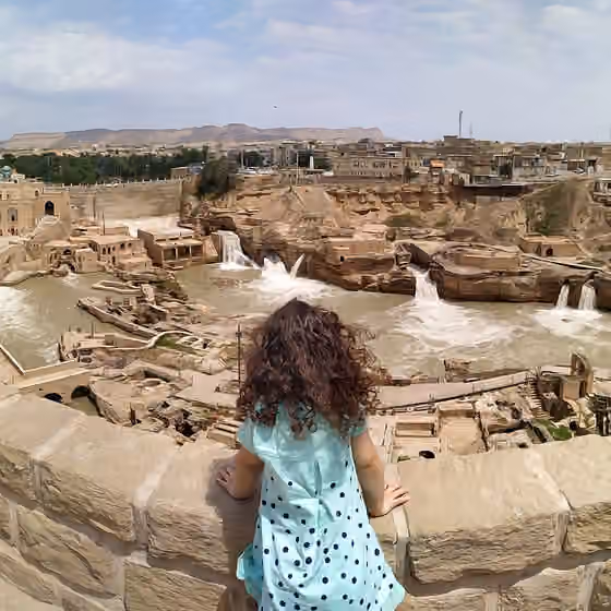 Shoushtari people — This is a photo of a monument in Iran identified by the ID