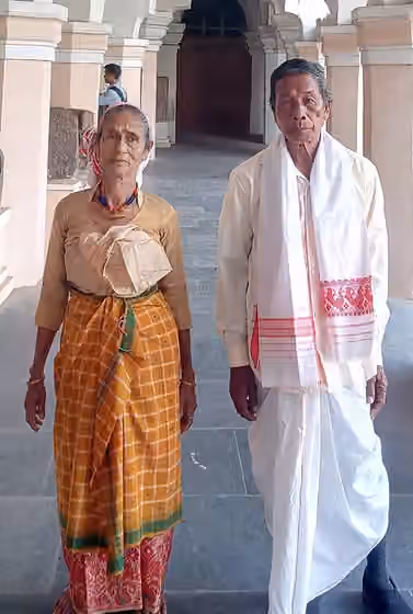 Deori people — This dress is generally worn by Deori People