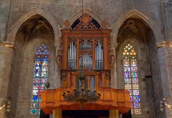Music of Catalonia — Orgue de La Basílica De Santa Maria Del Mar.