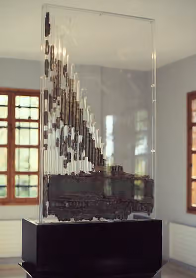 Hydraulis of Dion — The water organ, called "hydraulos" (water flute).