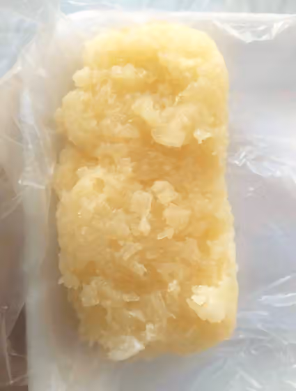 Cocada — A 'Cocada de Muriqui' (cocada of Muriqui), purchased on the shoulders of highway BR-101.