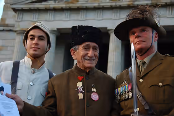 Turkish Australians — Turgut Kaçmaz, 77, is the son of Hüseyin Kaçmaz , the last Turkish veteran to survive the Gallipoli campaign.