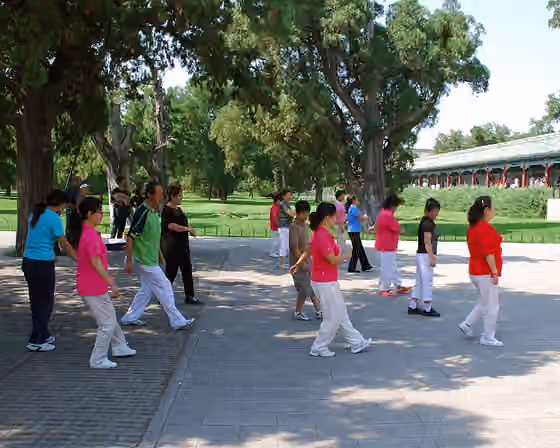 Square dancing (China) — Temple of Heaven,Sep 2008