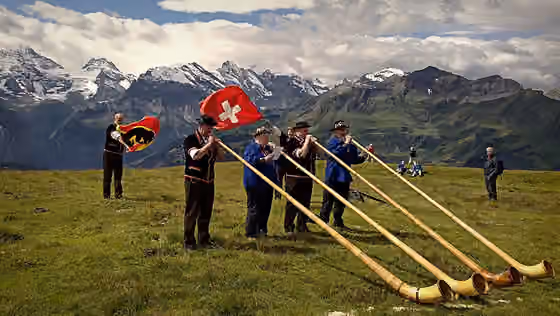 Music of Switzerland — Grindelwald Alphorn Festival, Switzerland