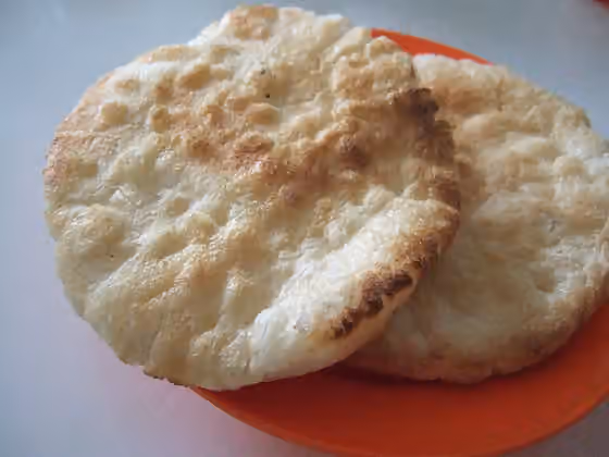 Kemplang — Grilled fish crackers, Bandar Lampung, Indonesia