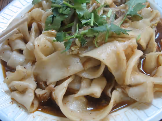 Mi Biangbiang — Biang Biang Mian closeup