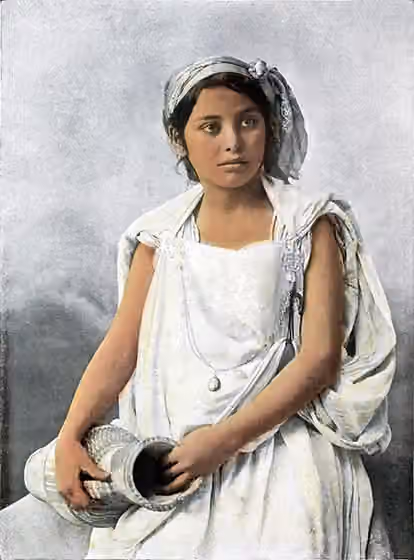 Kabyle people — Jugendliche Kabylin.