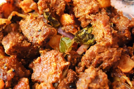 Kerala beef fry — kerala Beef fry, also known as Beef Ularthiyathu