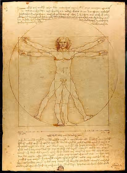 Renaissance dance — Vitruvian Man