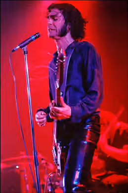 Punk blues — Jon Spencer performing with Blues Explosion in 2006.