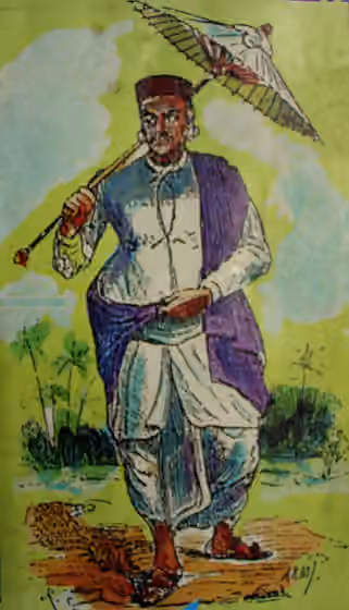 Brahmin Daivadnya — Shet gentleman from the early 19th century and late 18th century
