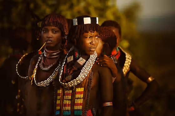 Hamar people — Hamer women, Ethiopia