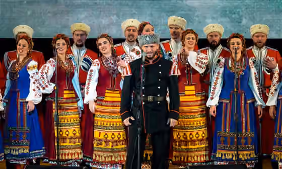 Cossack — concert of the Kuban Cossack Choir, soloist - Viktor Sorokin