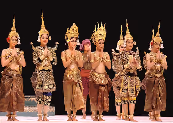 Royal Ballet of Cambodia — The Royal Ballet of Cambodia at curtain call.