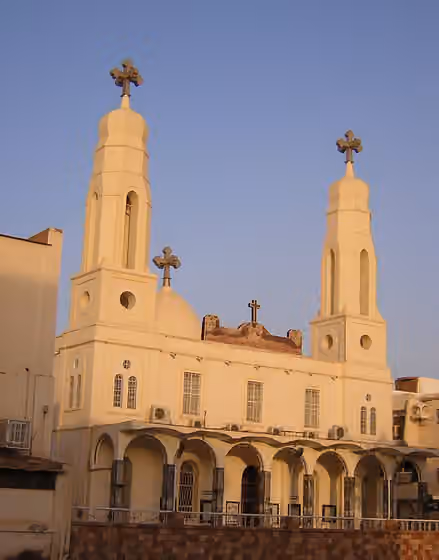 Copts in Sudan — Holy Virgin Mary Coptic Orthodox Cathedral, Khartoum , Sudan .