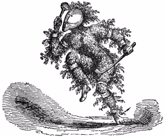 Music of Fiji — Illustration from the book " Twenty years before the mast " by Charles Erskine.