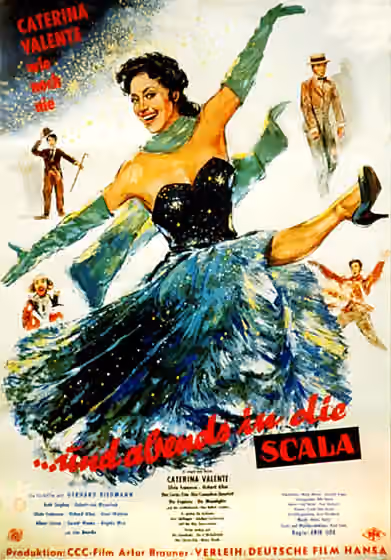 Schlager — Filmplakat zum Film: "...und abends in die Scala"