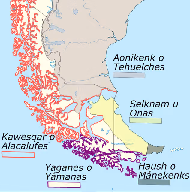Haush — Pueblos indígenas de la Patagonia Austral Aonikenk o Tehuelches, Selk'nam u Onas, Kawéskar o Alacalufes, Yaganes o Yámanas, Haush o Mánekenks