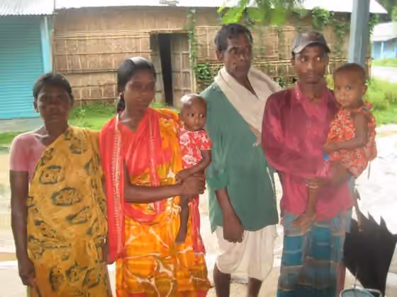Santhal — Landless Santal Indigenous People,Dinajpur, Bangladesh