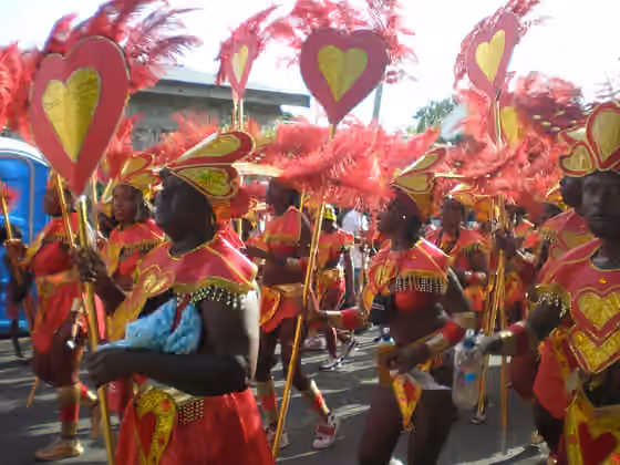Afro–Antiguans and Barbudans — Antigua Carnival Revellers.