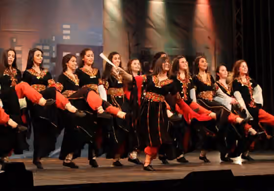 Dabke — Palestinian girls dancing traditional Dabke