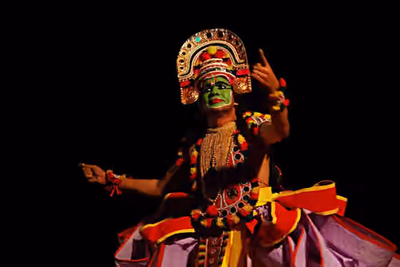 Ottan Thullal — Thullal (ottamthullal) is distinct for its simplicity of presentation, wit and humour.