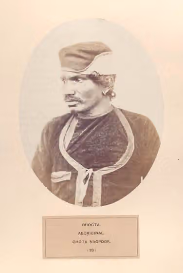 Bhogta — This image is from the book, The People of India , a series of photographic illustrations, with descriptive letterpress, of the races and tribes of Hindustan, originally prepared under the authority of the government of India, and…