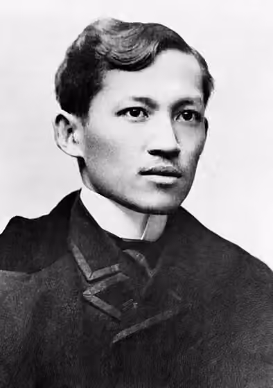Filipino Mestizos — José Protasio Rizal Mercado y Alonso Realonda; circa 1890s