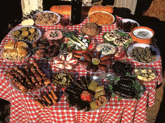 Masakan Siprus — Vin et gastronomie chypriotes