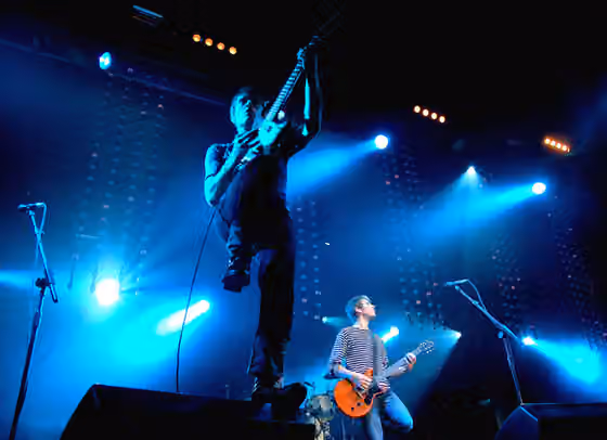 Post-punk revival — Franz Ferdinand live in Dundee, 2006.