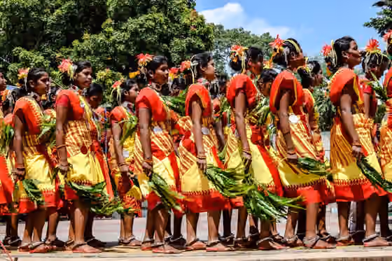 Karma Naach — Celebration of KARMA Pooja in Ranchi, Jharkhand