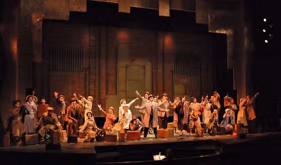 Teater musikal — The Naples Players Mainstage Performance Space, Blackburn Hall, taken during "42nd Street" July, 2011.