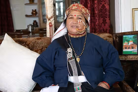 Rongpa — Bimla Badwal belongs to the Rongpa ethnic group and is a native speaker of Marcha dialect of the Rongpo language.