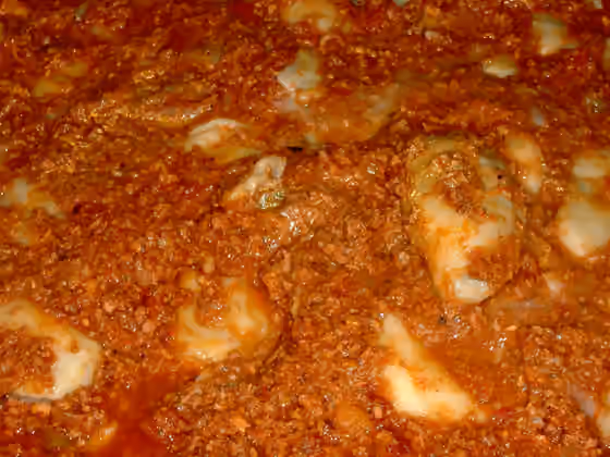 Ragù — Tordelli (ravioli) al ragù