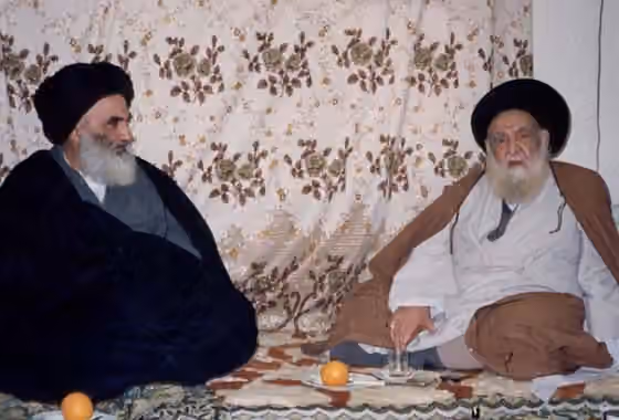 Iranians in Iraq — Ali al-Sistani and Abu al-Qasim al-Khoei
