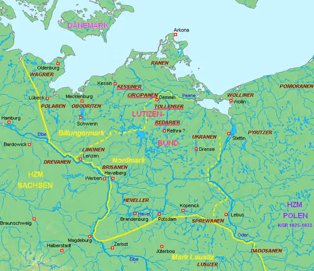 Lutici — Der Lutizenbund (983-1056/57).