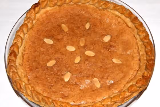 Vinegar pie — Old-Fashioned Vinegar Pie by Annalee Ash (Washington, DC) - 1st Place & Winner, 2013 Makes-Me-Wanna SHOUT!
