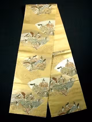 Nishijin-ori — High-end Fukuro obi from Kyoto Nishijin.