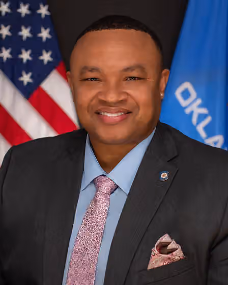 Native American Freedmen — Official portrait of Ronald Stewart from 2024