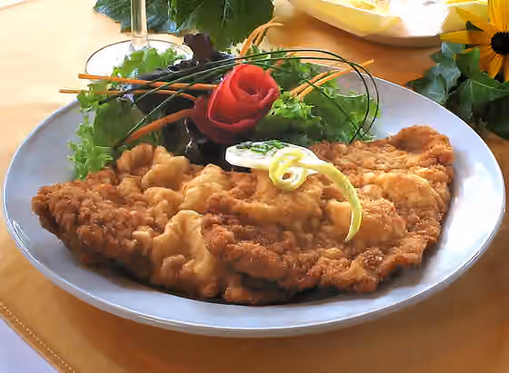 Central European cuisine — Wiener Schnitzel