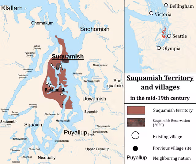 Suquamish people — Sources: Lane, B.