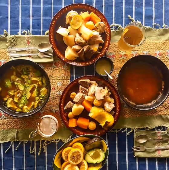 Guatemalan cuisine — Guatemalan cocido, or caldo de res