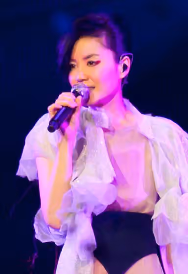 Pop Mandarin — Faye Wong concert in Hong Kong (cropped out background)
