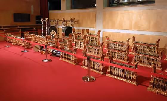 Gamelan — Fotografies fetes durant el Backstage pass al Museu de la Música de Barcelona, el 21-11-2013