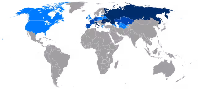 orang Moldova — Map of the Moldovan diaspora in the world.